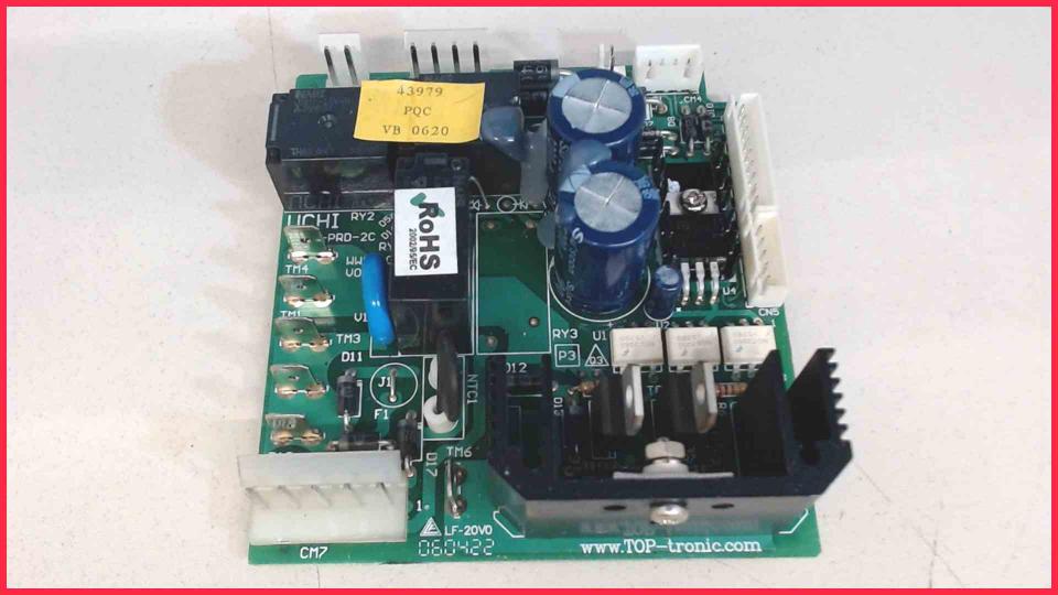Power supply electronics Board E80 E25 Impressa F50 Typ 638 A3 -3