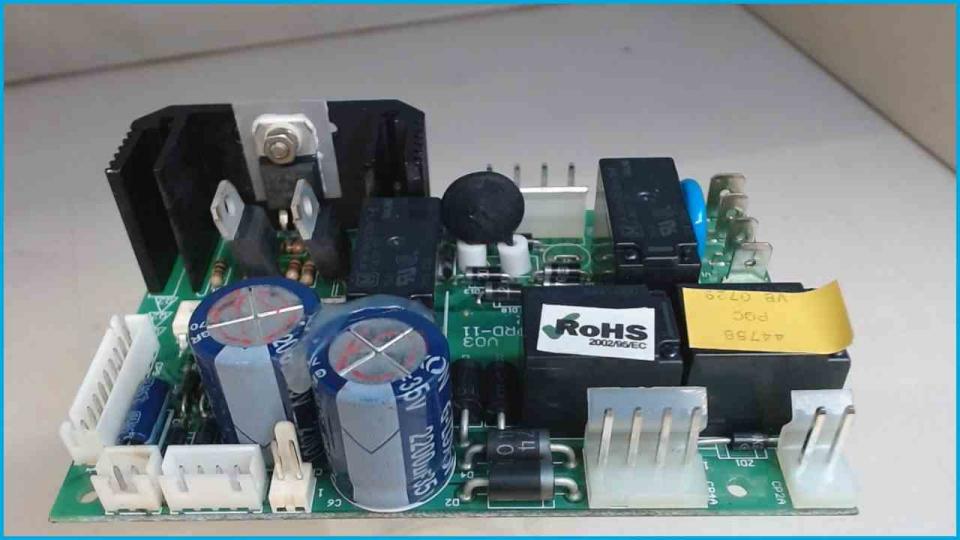 Power supply electronics Board Jura Impressa XF50 Typ 648 A4