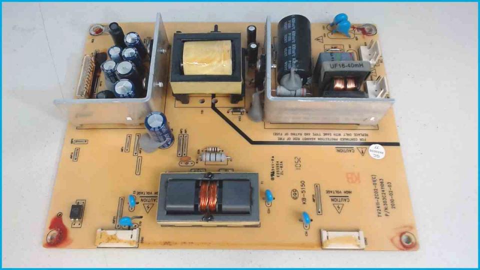 Power supply electronics Board KB-5150 Dyon Gamma 24 LCD
