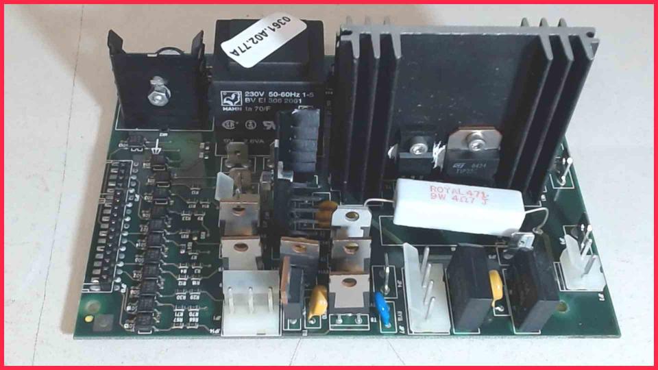 Power supply electronics Board  Magic Comfort+ SUP012DER -2