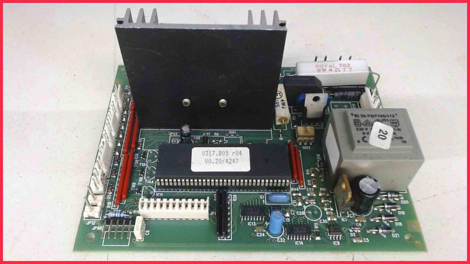 Power supply electronics Board  Saeco Magic De Luxe SUP012 -9