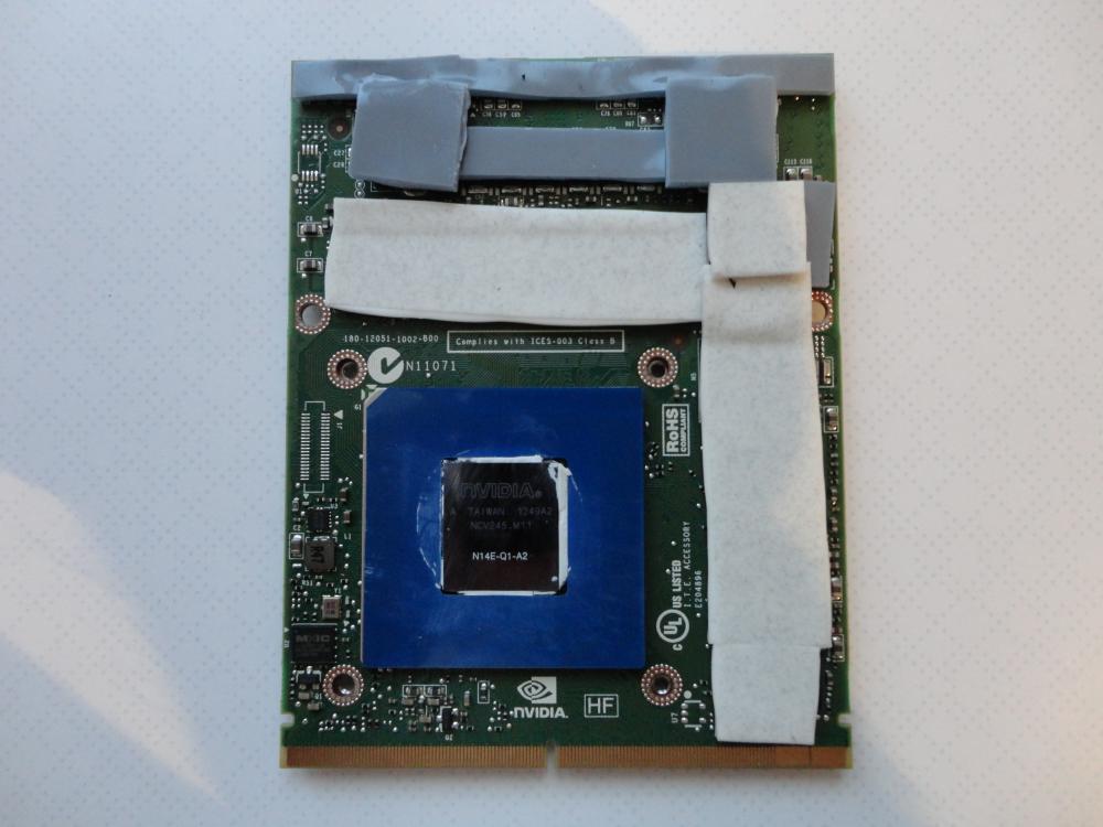 Nvidia Quadro K3000M 2GB N14E-Q1-A2 DDR5 graphics card Fujitsu Celsius H920