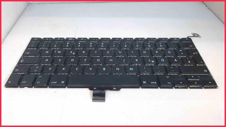 Original keyboard German + Power Switch MacBook Pro A1278