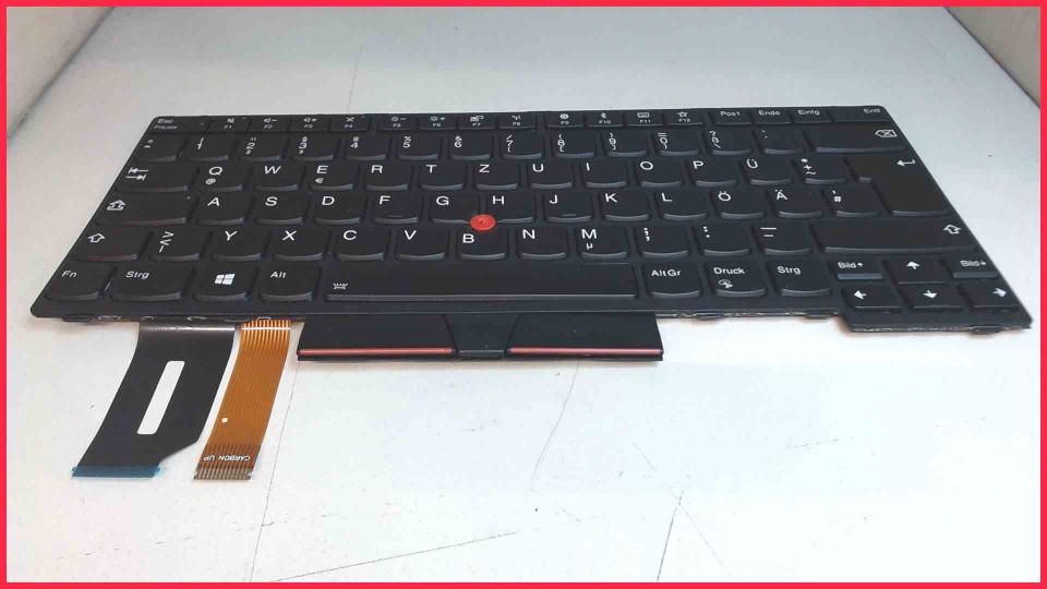Original keyboard German 01YP372 ThinkPad L480 20LS