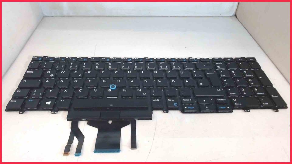 Original keyboard German 02R2P6 Dell Latitude E5570