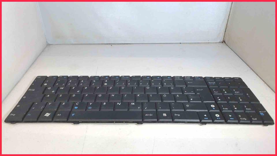 Original keyboard German 0KN0-EL1GE01 GR Asus X70A K70AF