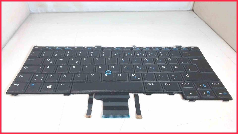 Original keyboard German 0TV6P8 Dell Latitude E7440