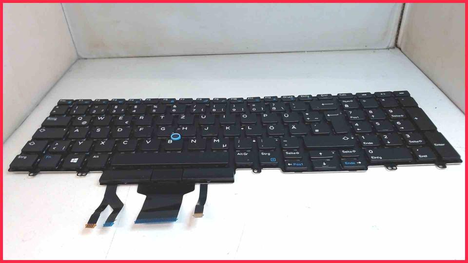 Original keyboard German Dell Precision 7520 P53F