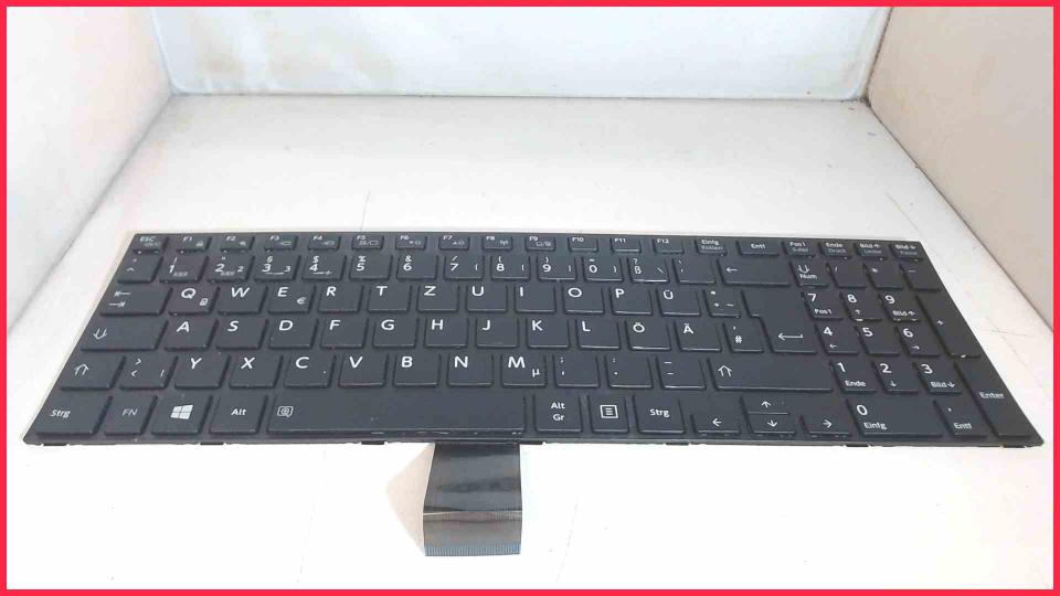 Original keyboard German G83C000GJ5GD Toshiba Tecra A50-C