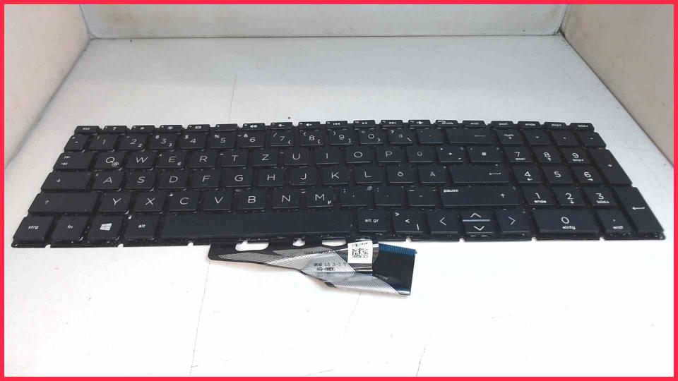 Original keyboard German GER HP 17-by3639ng