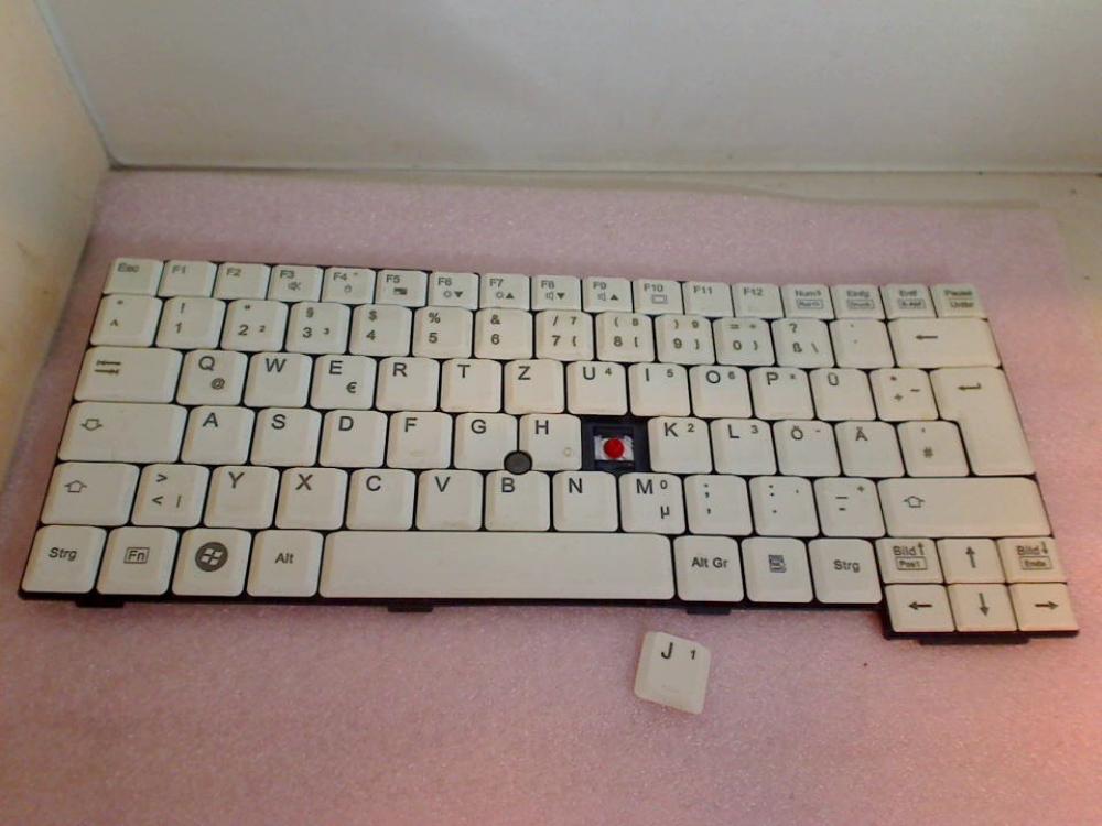 Original keyboard German N860-7635-T392 Fujitsu Lifebook S710