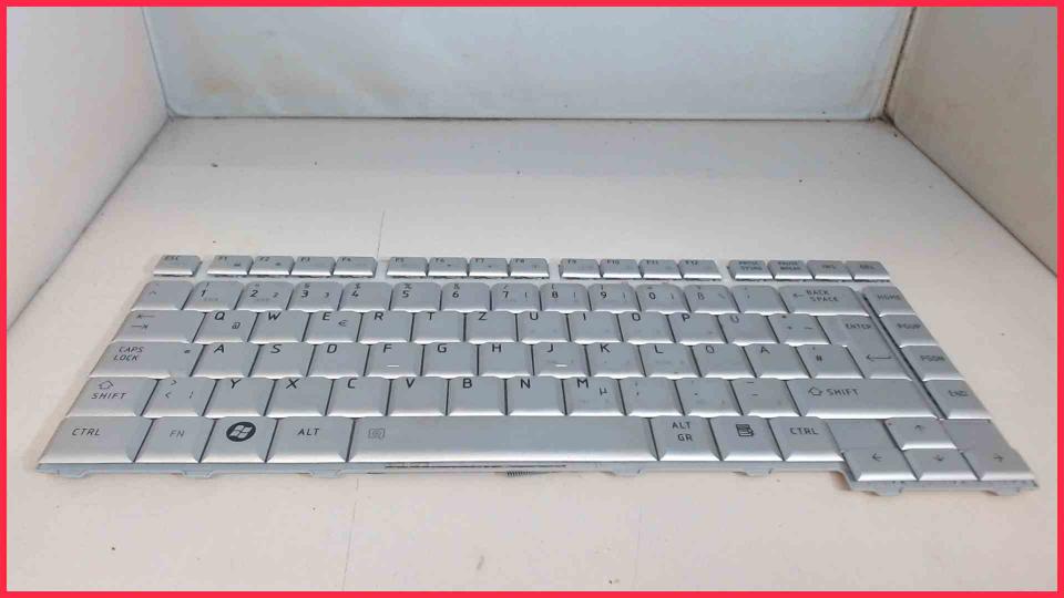 Original keyboard German PK1301801D0 Toshiba Satellite A200-1UM