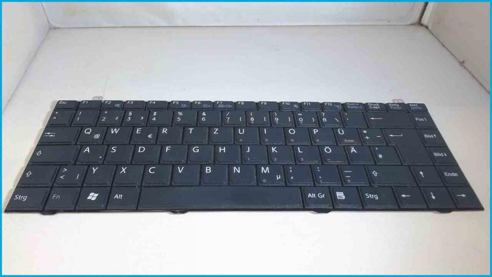 Original keyboard German V070978BK1 GR Vaio VGN-FZ18M PCG-381M