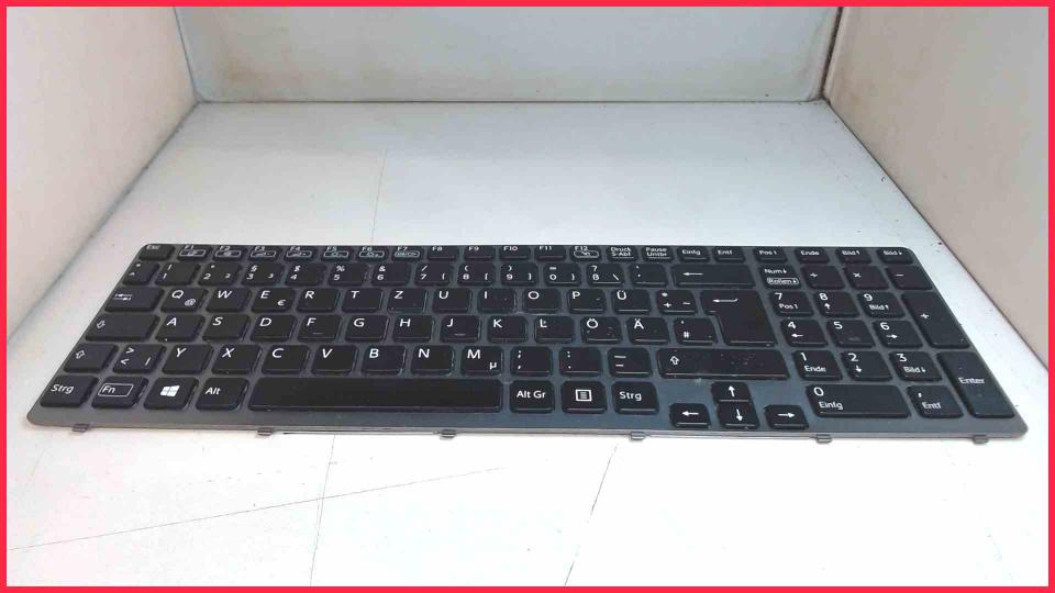 Original keyboard German Vaio SVE151E11M SVE1512T1ESI