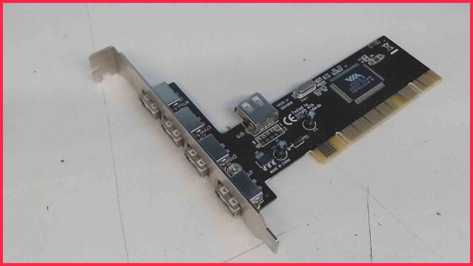 PCI Card USB 4+1 ports Controller Adapter hama V6212-J1