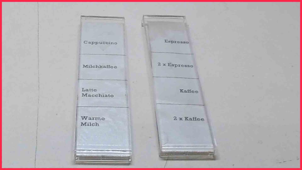 Plastic Housing Part Kaffee Schilder X9 Typ 623 Type 654