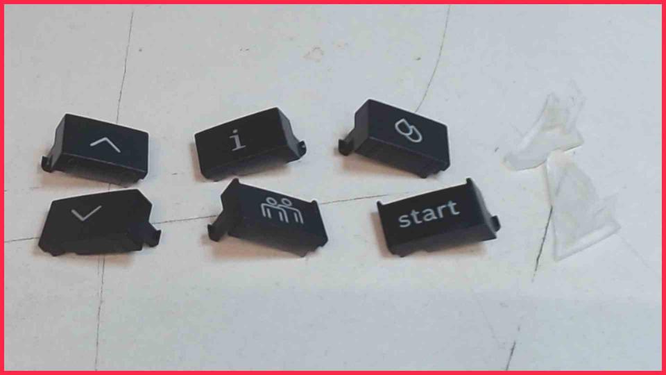 Plastic Buttons Keys Control Panel VeroBar 100 AromaPro CTES30