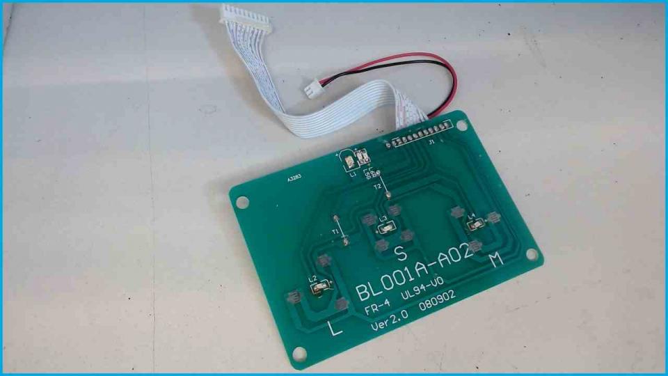 Platine Board Elektronik Bedienfeld Ver2.0 Clatronic BSR 1283