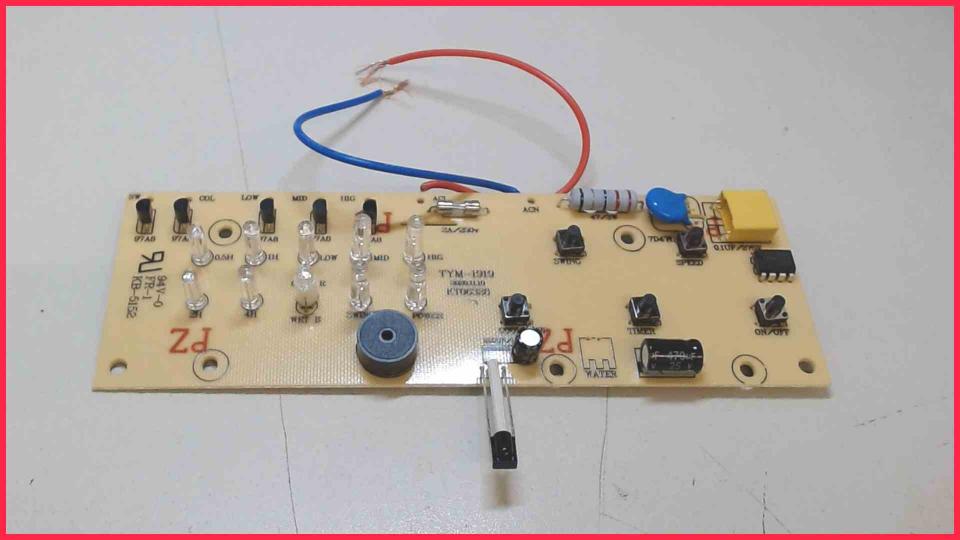 Board Electronics Bedienteil TYM-1919 Lifetime Air LQ-AC025