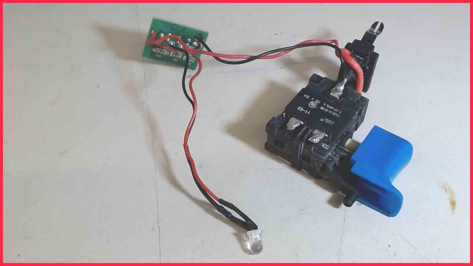 Platine Board Elektronik Schalter LED Einhell BT-CD 10,8/1 LI