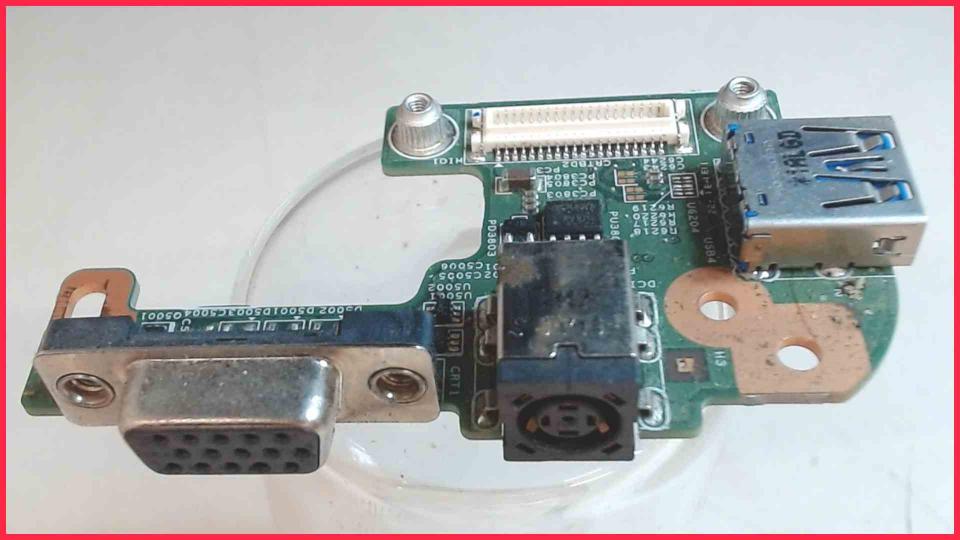 Power mains socket cable Board VGA USB Dell Vostro 3555