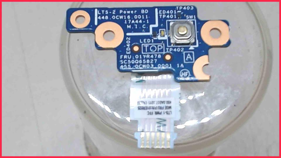 ON/OFF Power Switch Board 448.0CW16.0011 Lenovo ThinkPad T580