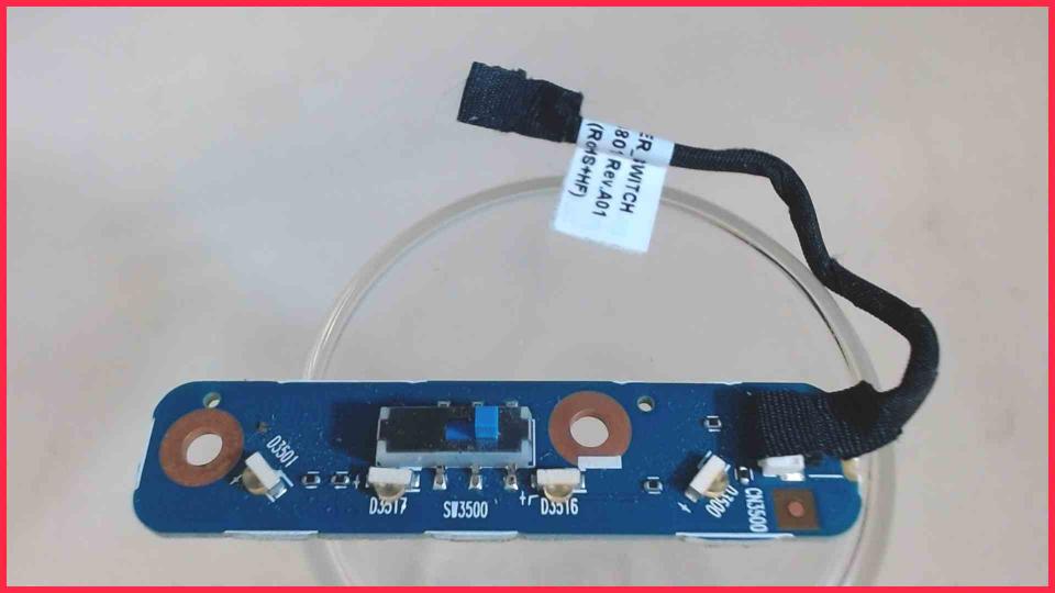 ON/OFF Power Switch Board Acer TravelMate 6594e