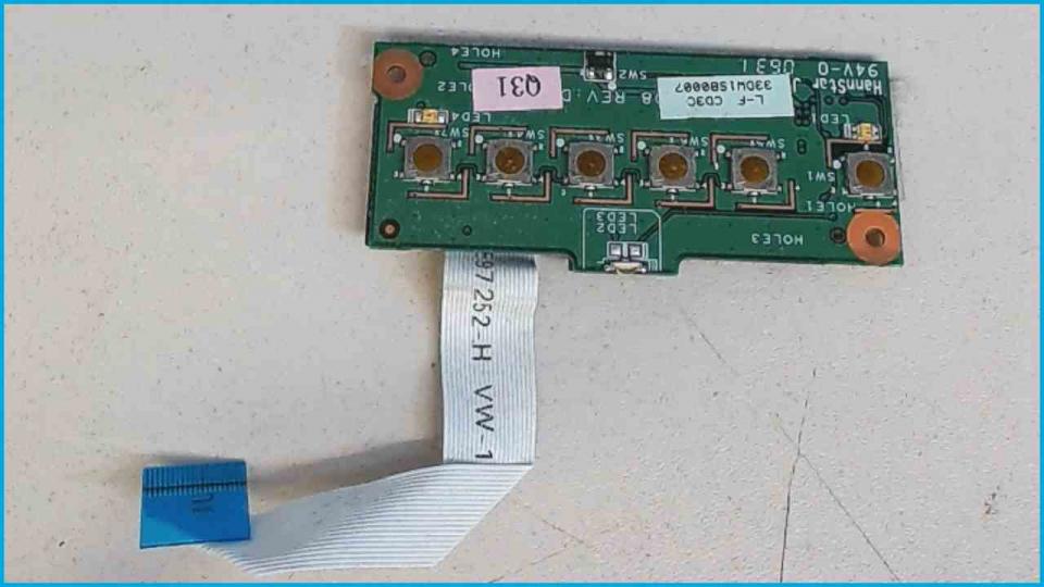 ON/OFF Power Switch Board Amilo Si 1520 DW1