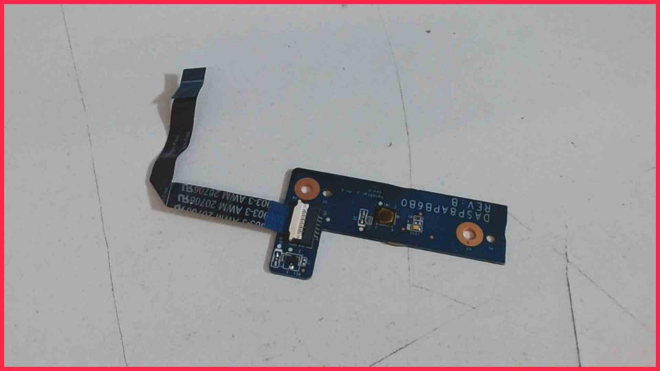 ON/OFF Power Switch Board DASP8APB6B0 HP Envy 17-1010eg