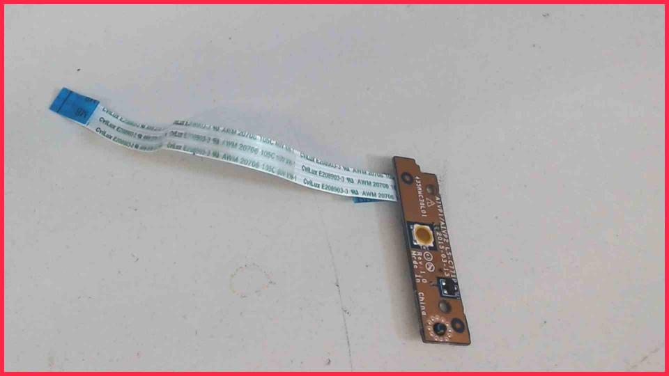 ON/OFF Power Switch Board LS-C771P Lenovo Ideapad 100-15IBY 80MJ