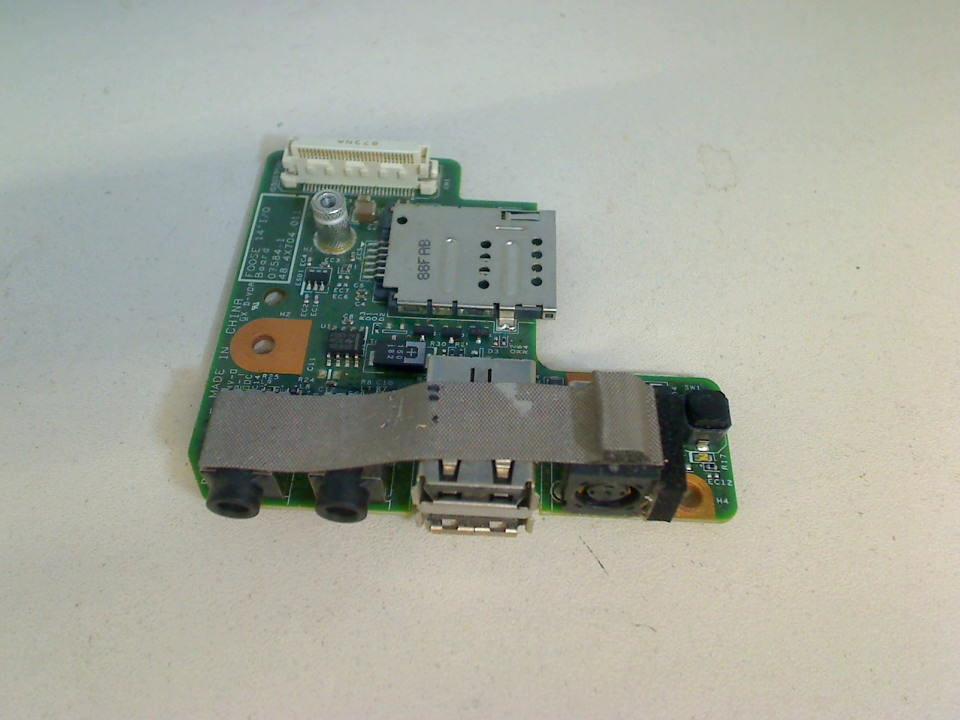 ON/OFF Power Switch Board USB Audio Buchse Dell Latitude E5400
