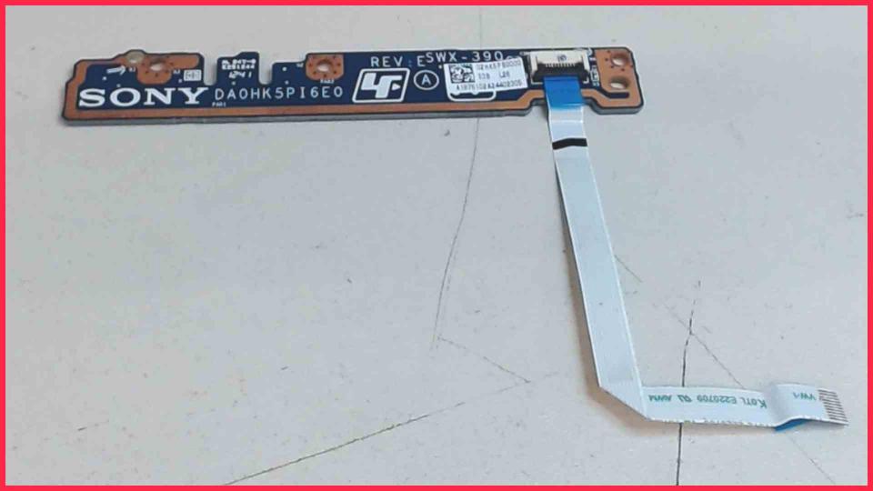 ON/OFF Power Switch Board Vaio SVE151E11M SVE1512T1ESI