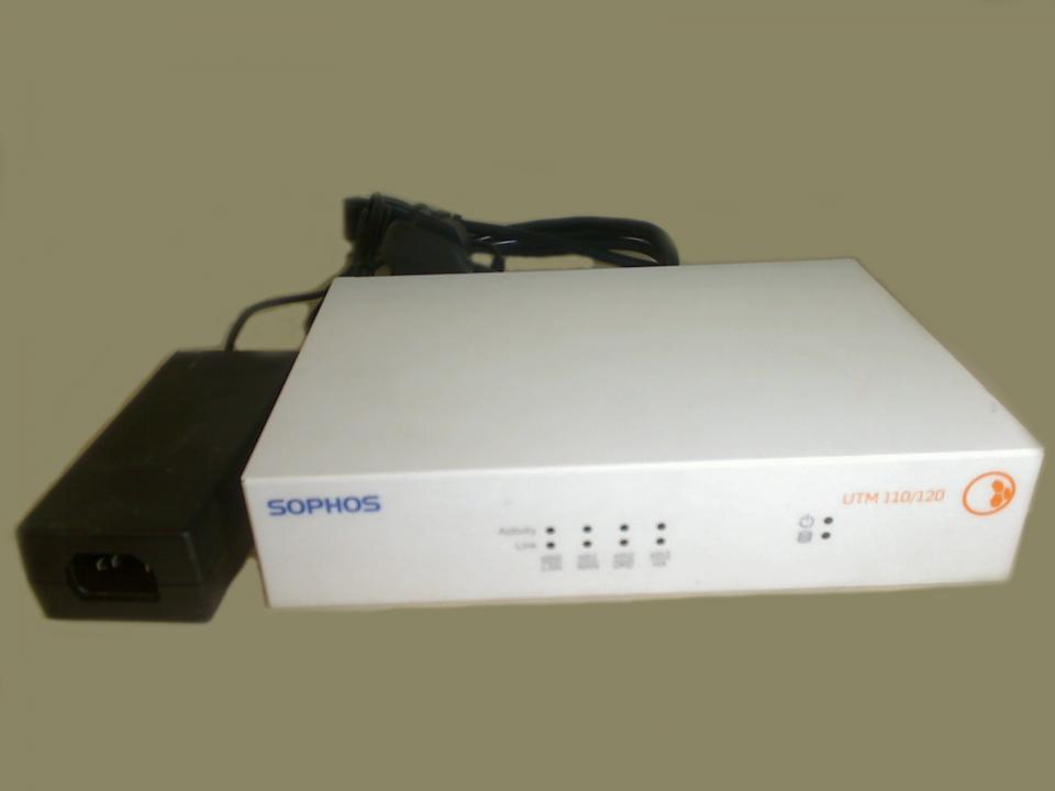 Router 320GB HDD Sophos UTM 110/120 Rev.5 (UTM100 enabled)