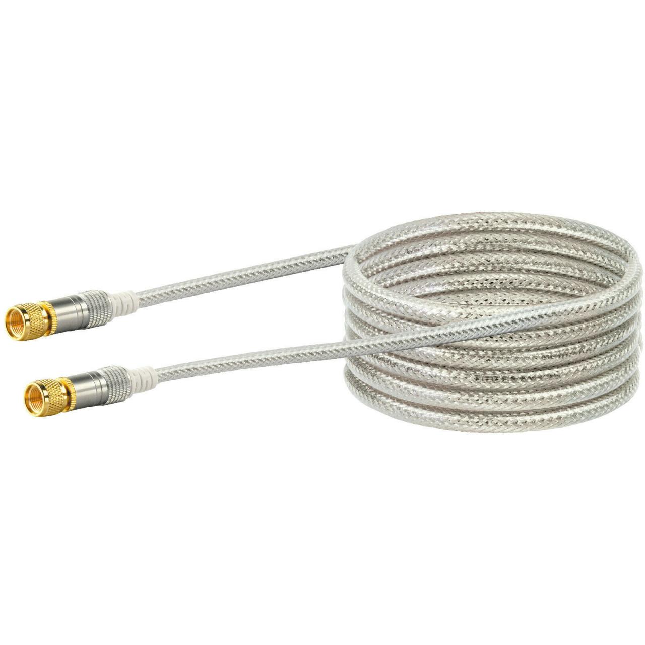 SAT Connection Cable 110dB (3m) HDTV KVCHD 30 Schwaiger Neu OVP