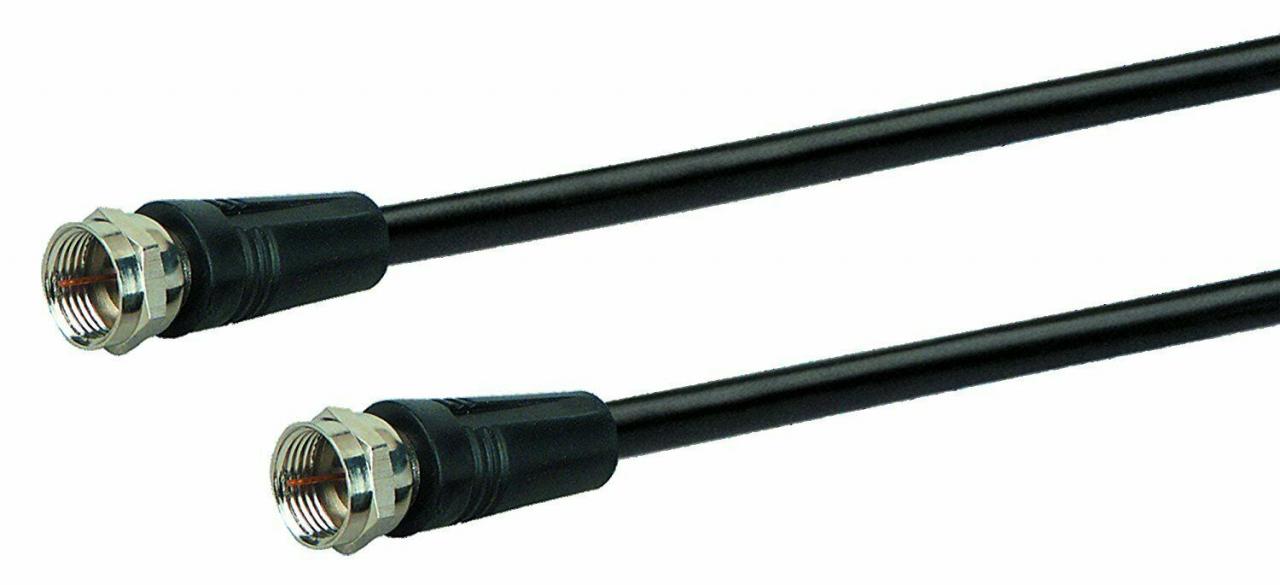 SAT Connection Cable (3m) 75dB F-Stecker-F-Stecker KVC 30 Schwaiger Neu OVP
