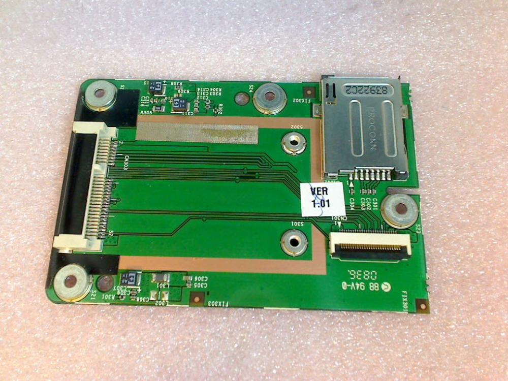 SIM SD card reader board Fujitsu Esprimo U9210 S118D