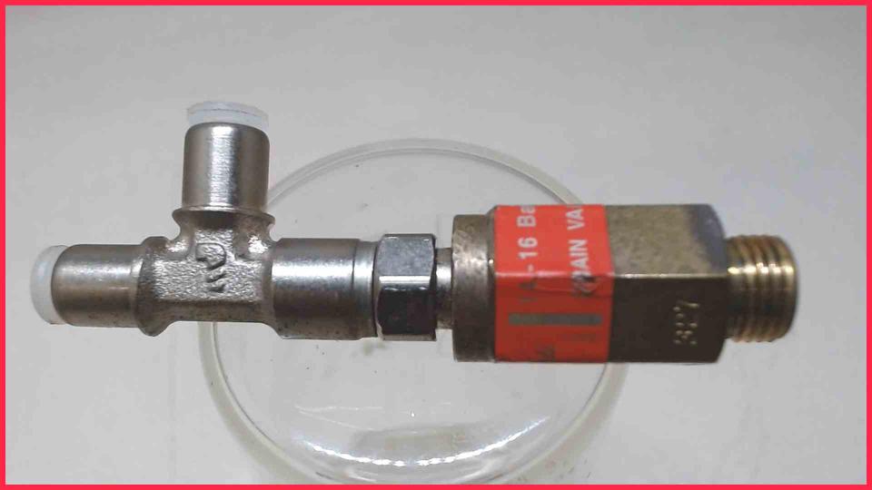 Safety Pressure relief valve Water pump 14-16 Bar T-Stück WMF 1000 -9