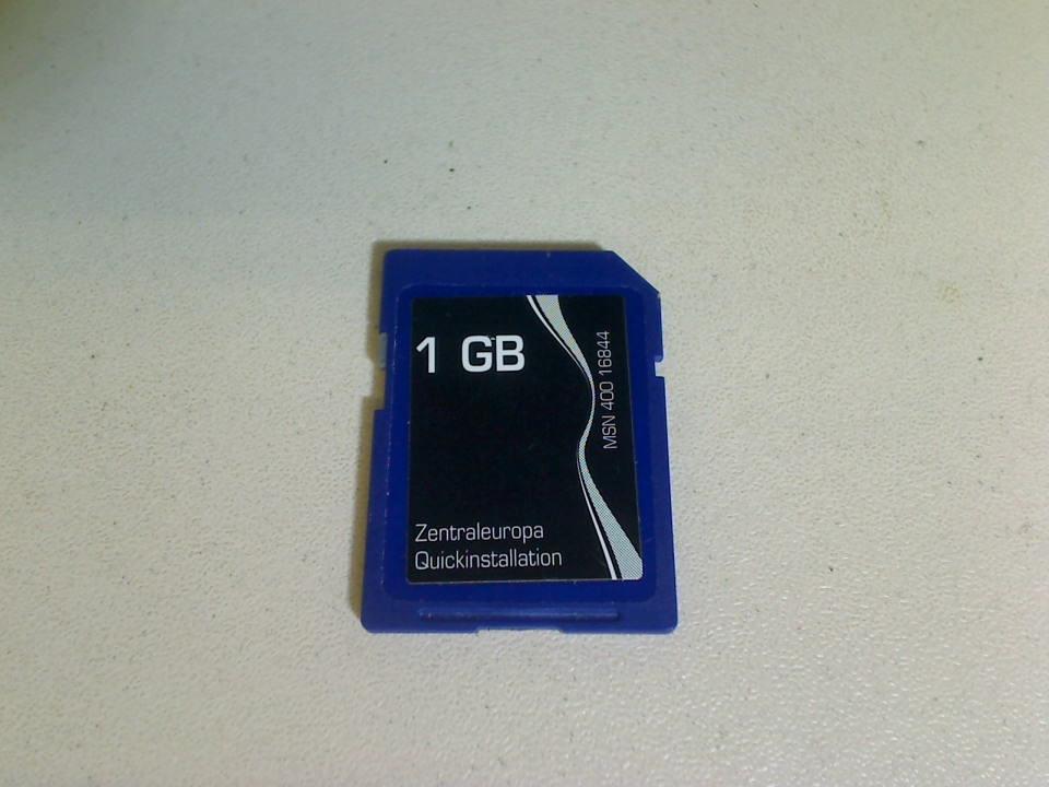 Speicherkarte 1GB Quickinstallation Medion MDPNA 1500 MD96710