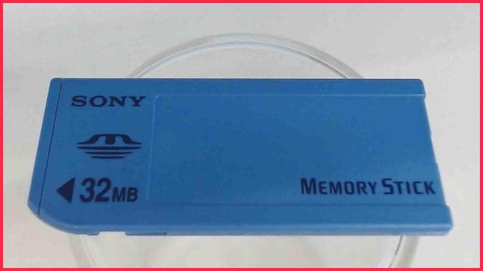 Speicherkarte 32MB Memory Stick MSA-32A Sony Cyber-Shot DSC-F717