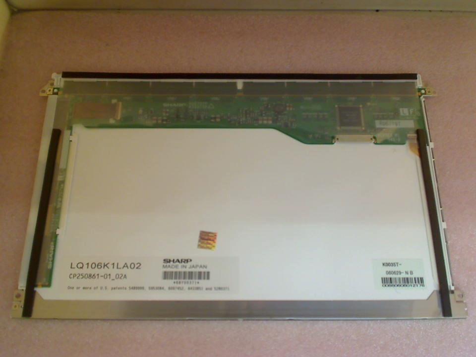 TFT LCD display screen 10.6" SHARP LQ106K1LA02 Fujitsu LifeBook P7120