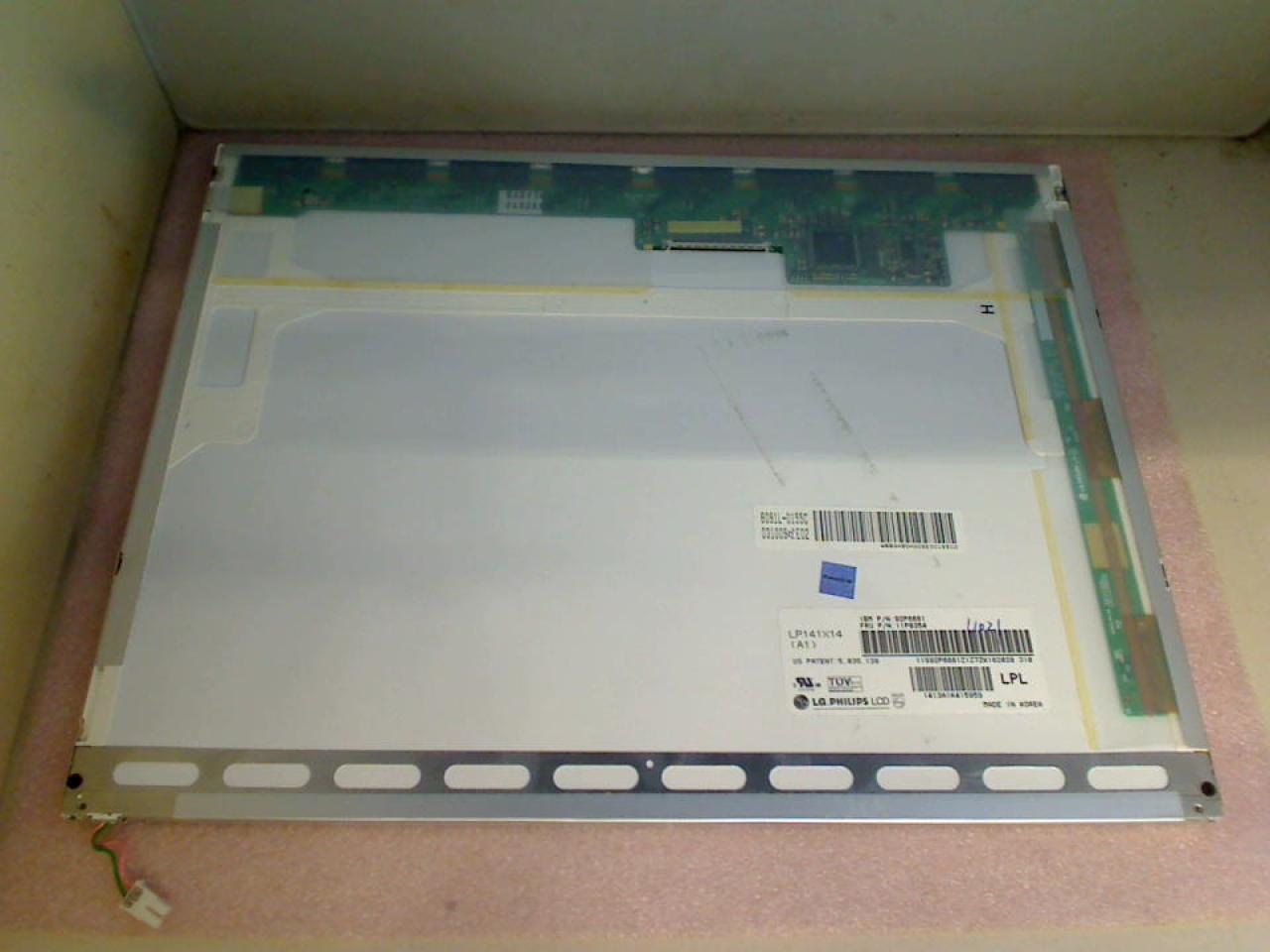 TFT LCD display screen 14.1" LP141X14 (A1) matt IBM ThinkPad 2373 T40 (3)
