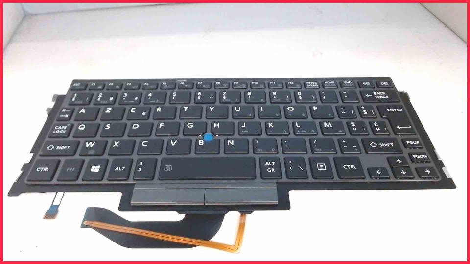 Keyboard NSK-TW2BN BE Belgien Toshiba Portege Z10T Z15T (NEU)