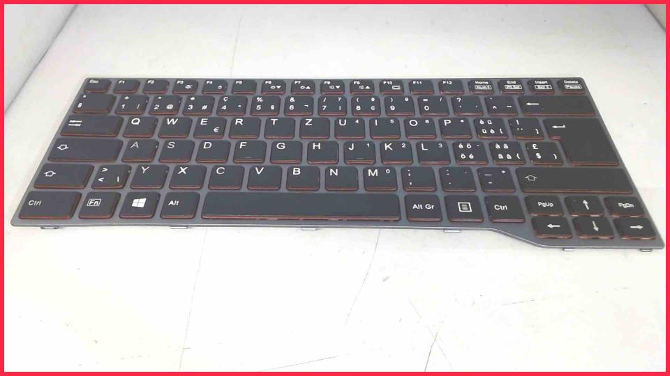 Keyboard Swiss MP-12S16003D85W Fujitsu Lifebook E734