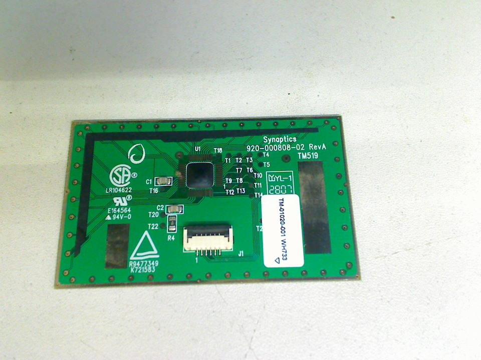 Touchpad Board Module Electronics 920-000808-02 Toshiba Satellite Pro U300 U305