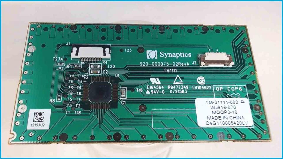 Touchpad Board Module Electronics 920-000975-02 Thinkpad SL500 2746