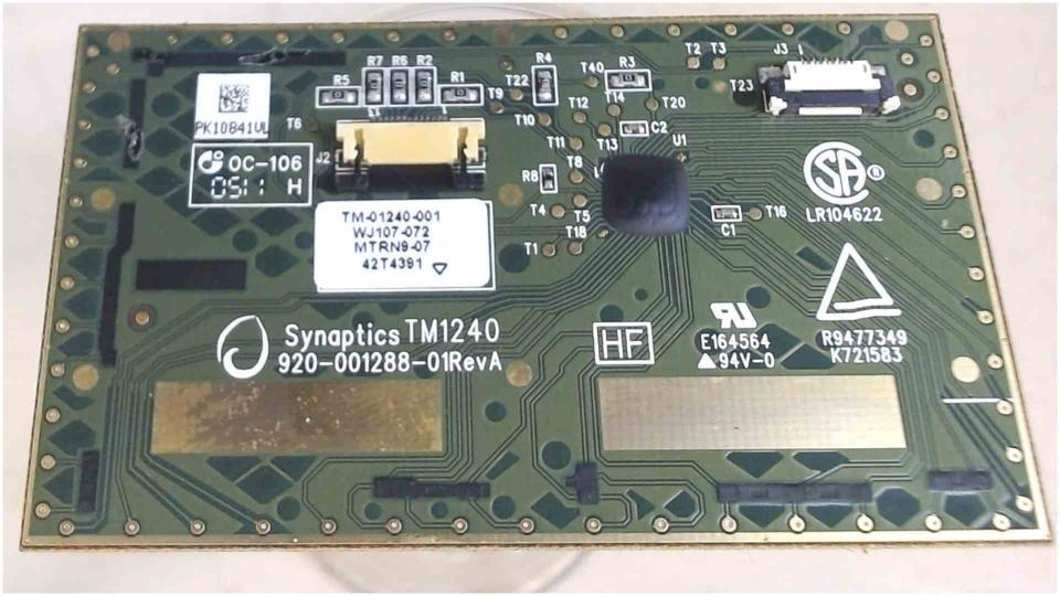 Touchpad Board Module Electronics IBM Lenovo ThinkPad T410