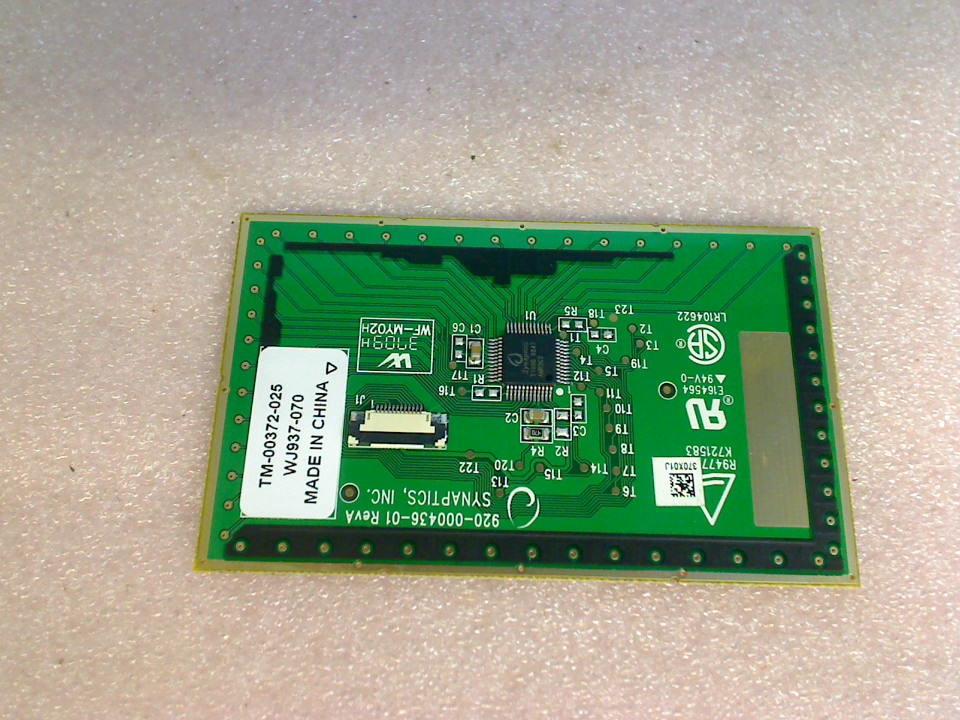Touchpad Board Module Electronics TM-00372-025 Toshiba Satellite L350D-20D