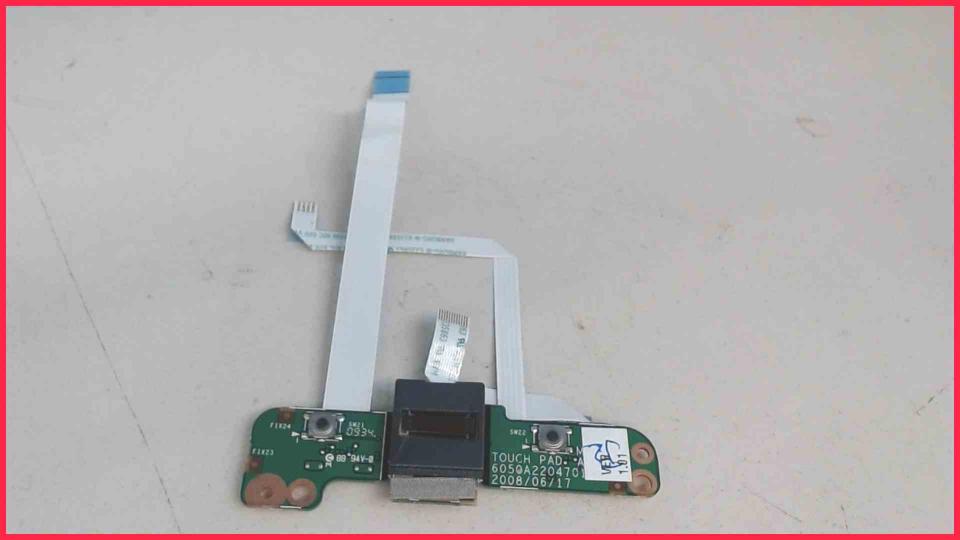 Touchpad Switch Buttons Board Fingerprint Fujitsu Celsius H270