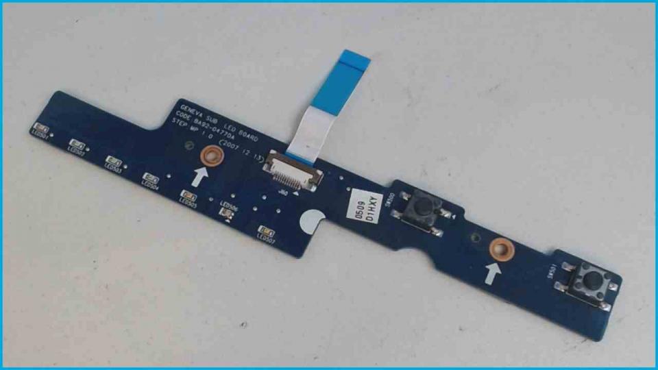 Touchpad Switch Buttons Board LED Samsung R700 NP-R700