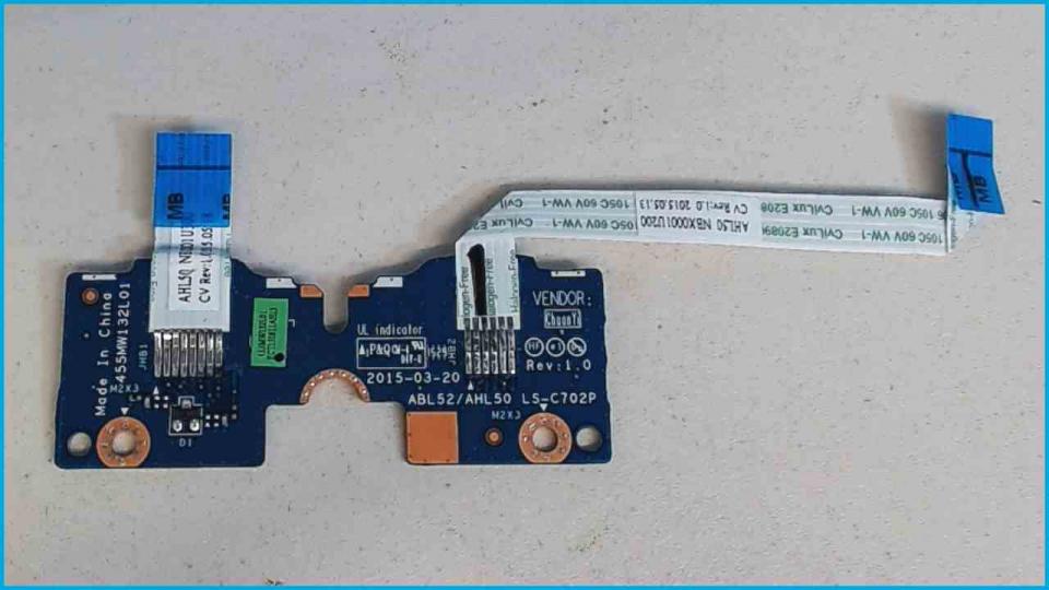 Touchpad Switch Buttons Board LS-C702P HP 15-ac113ng TPN-C125